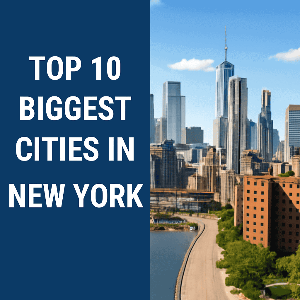 Top 10 Biggest Cities in New York